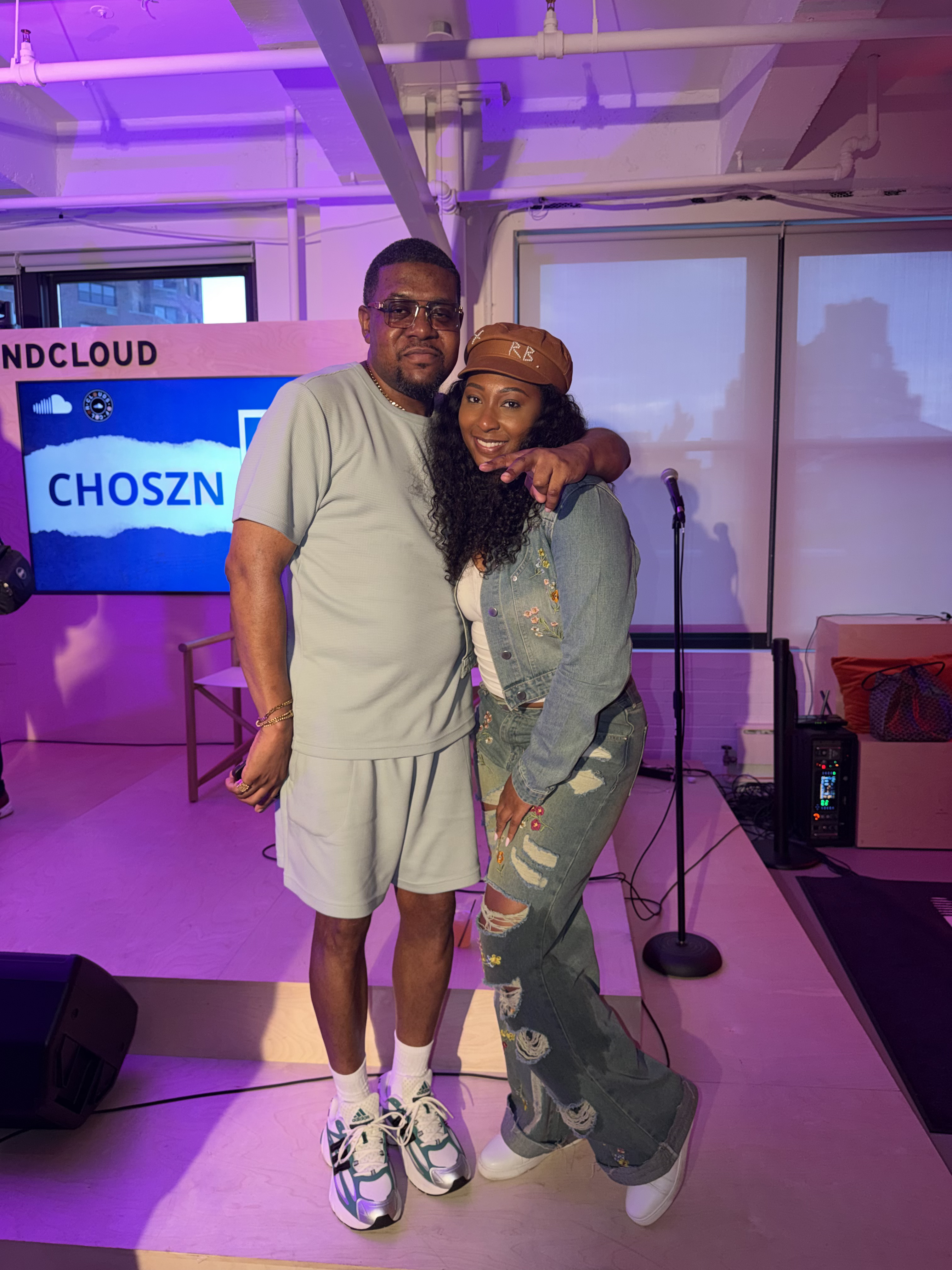 Carla (SoundCloud) and Quan Williams (HipHopJunkie)